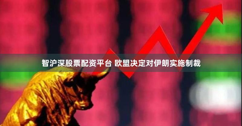 智沪深股票配资平台 欧盟决定对伊朗实施制裁