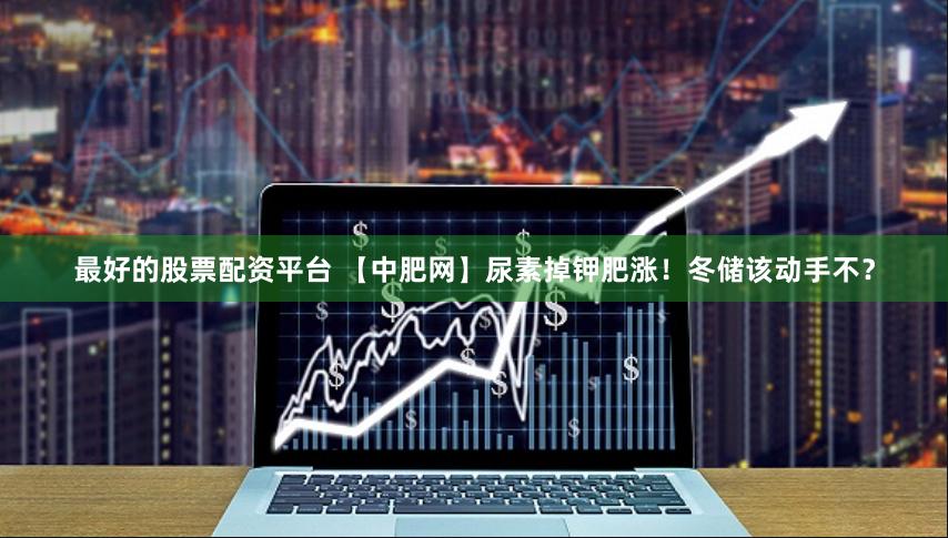 最好的股票配资平台 【中肥网】尿素掉钾肥涨!冬储该动手不?
